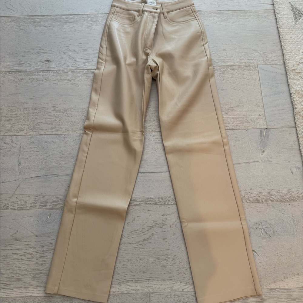 Aritzia Women's Vegan Leather Pants